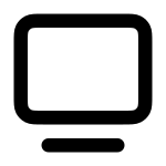 Monitor Alt 3 SVG Icon